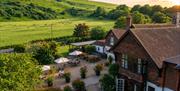 Tottington Manor Hotel, set in the South Downs National Park, surrounded by farmland and hills by the South Downs Way, Sussex