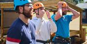 Adults on Pritchard Adventure course