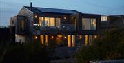 Wooden clad coastal home