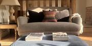 The Coop cabin open plan living space